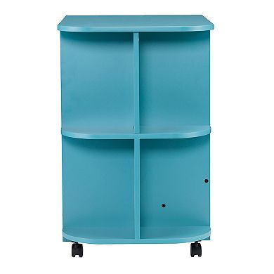 Southern Enterprises Expandable Craft Station in Turquoise