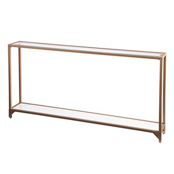 Southern Enterprises Narrow Metal Console
