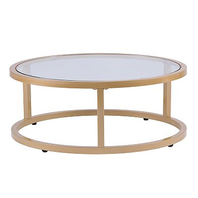 Southern Enterprises Errolaon 2-Piece Nesting Coffee Table Set