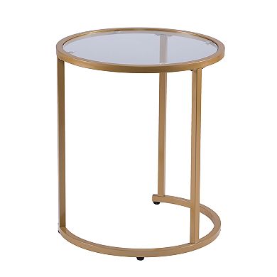 Southern Enterprises Errolaon Nesting Side Table 2-Piece Set