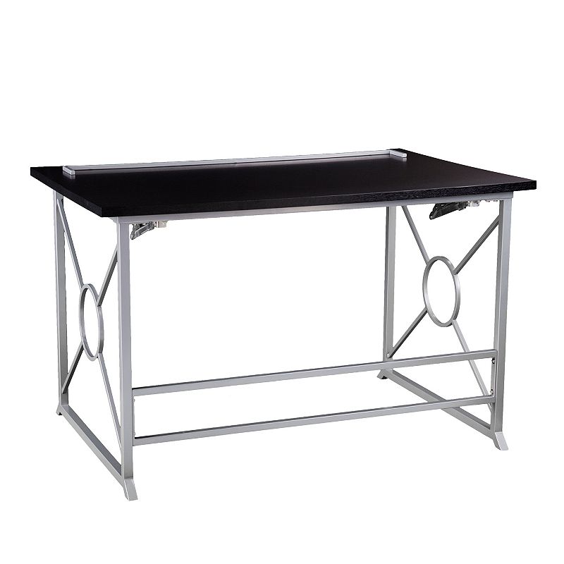 Asiek Indoor/Outdoor Drafting Table, Black