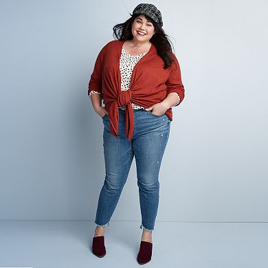 Plus Size EVRI™ High Rise Skinny Ankle