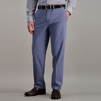 Men's Haggar® Iron Free Premium Khaki™ Straight-Fit Flat Front Perfect Fit Waistband Casual Pant