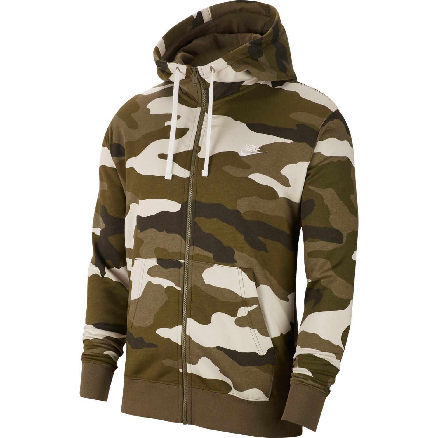 nike fleece camo hoodie