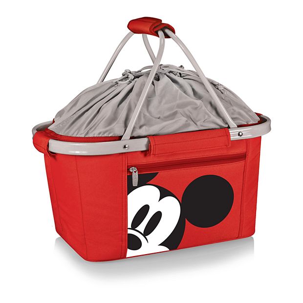 Disney Insulated Mickey Mouse Picnic Bag & Set of Mickey Mouse