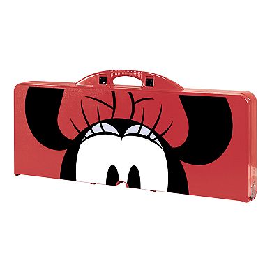 Disney's Minnie Mouse Portable Folding Table with Seats by Picnic Time 