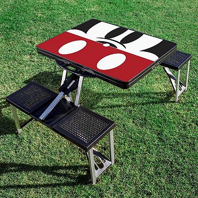 Disney's Mickey Mouse Portable Folding Table with Seats by Picnic Time 