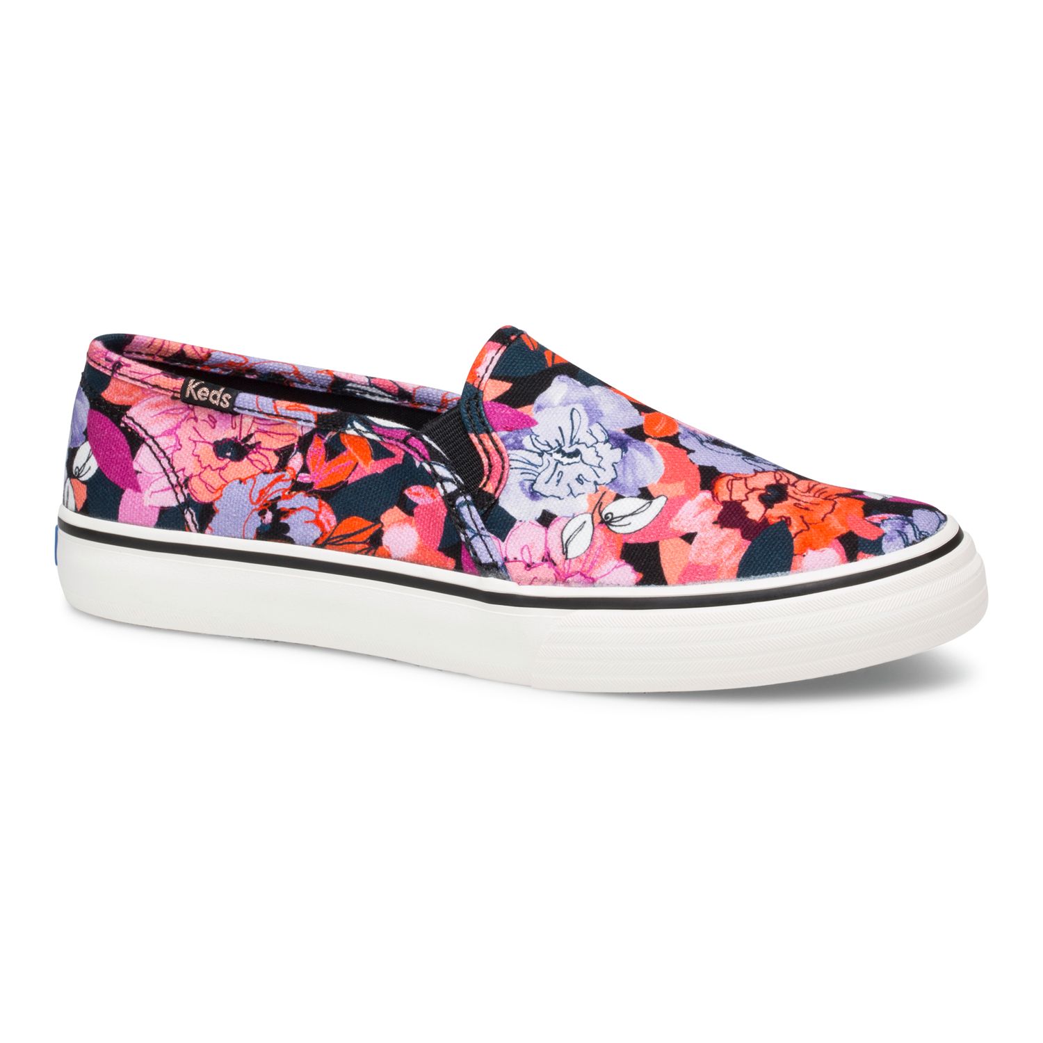 keds floral slip on