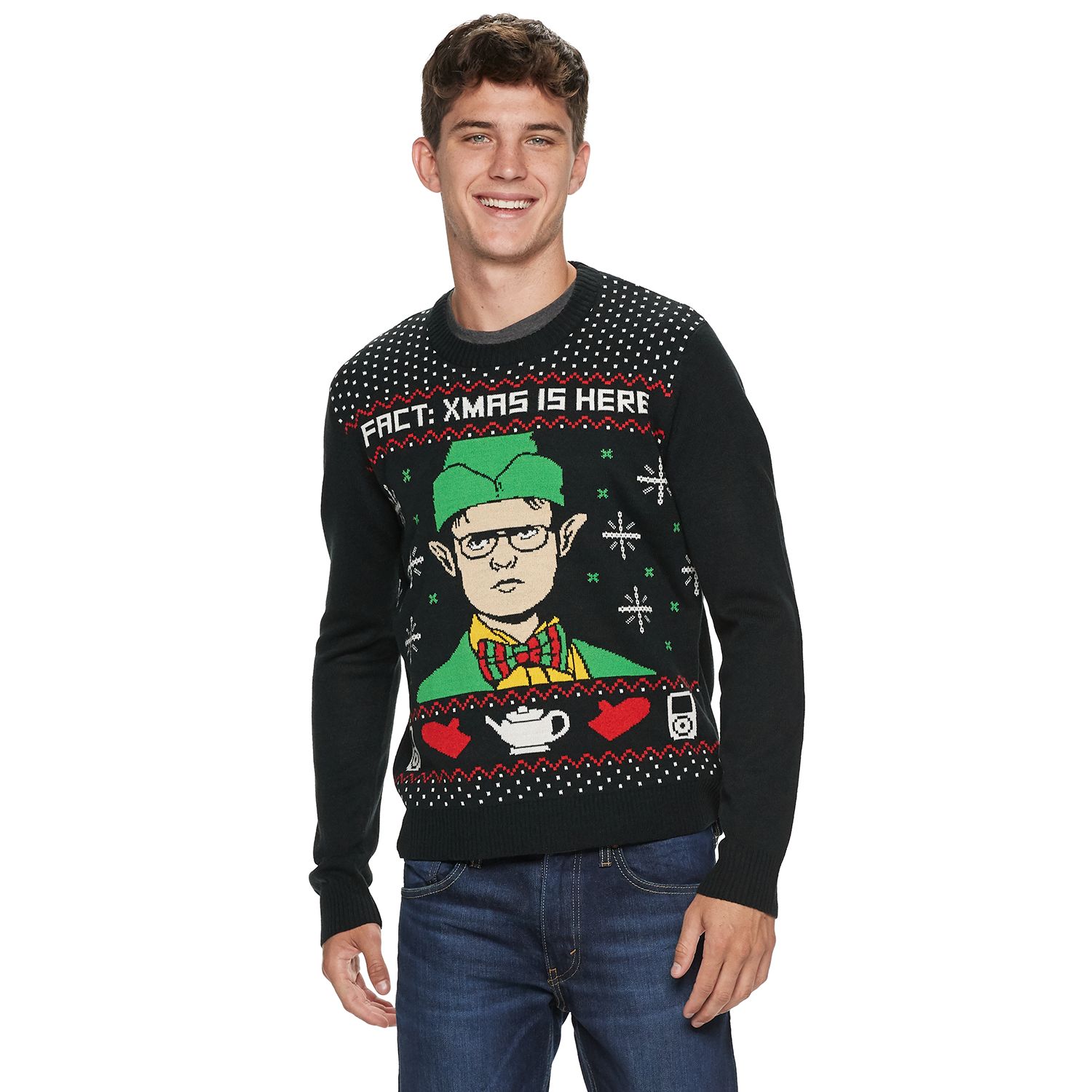 kohls dwight christmas sweater