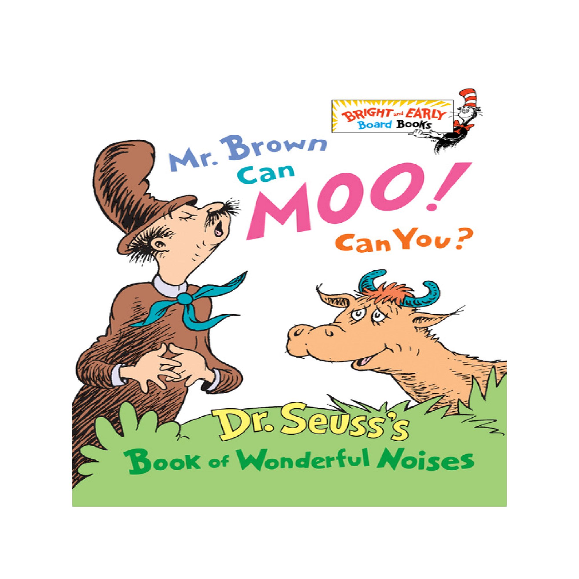 Mr. Brown Can Moo! Can You? Book, Multicolor