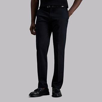 Men's Haggar® Iron Free Premium Khaki™ Slim-Straight Fit Flat Front Perfect Fit Waistband Casual Pant