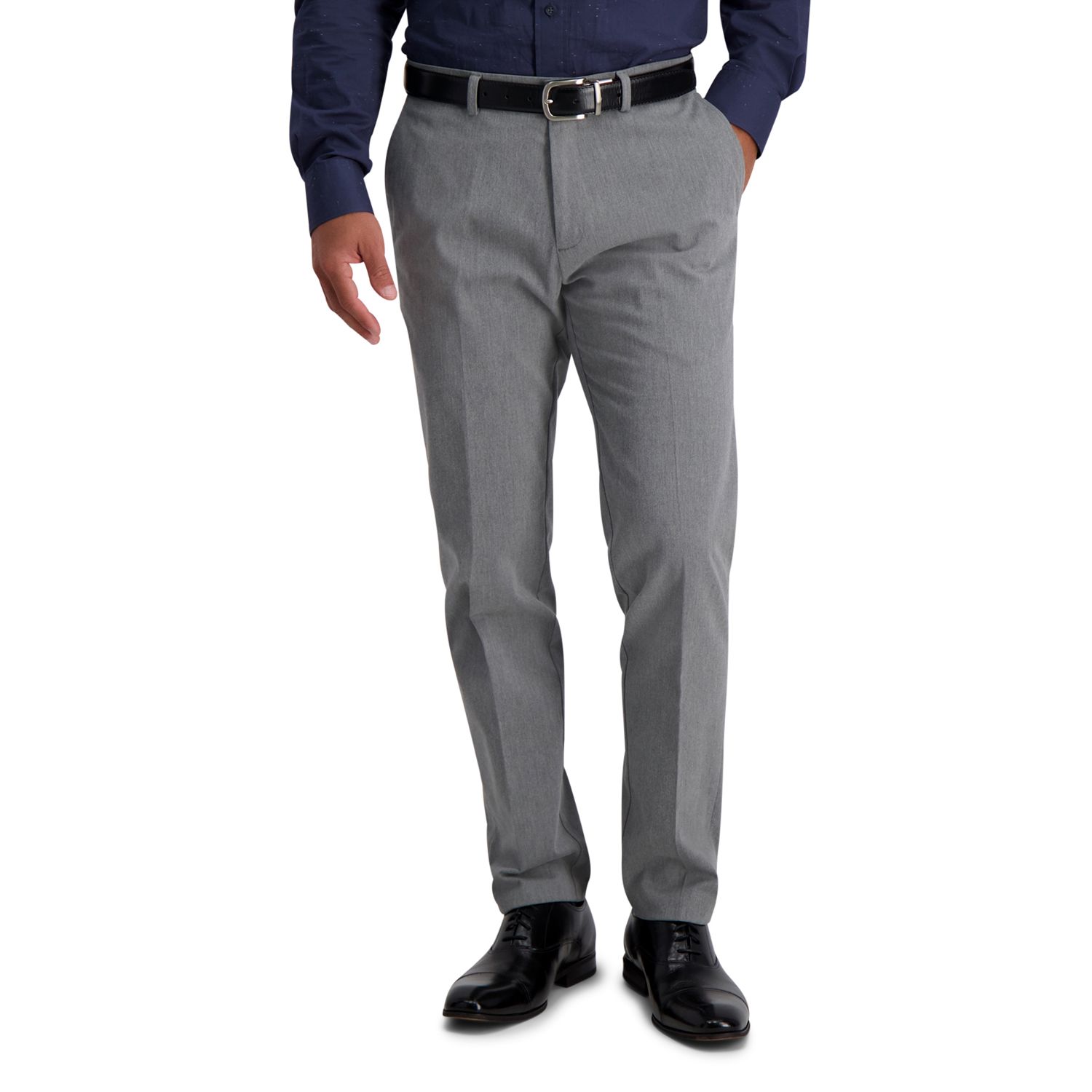 slim fit casual trousers
