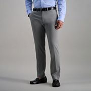 Men's Haggar eCLo Stria Classic-Fit Flat-Front Dress Pants