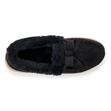 Women's Sonoma Goods For Life® Microsuede Moccasin Slippers