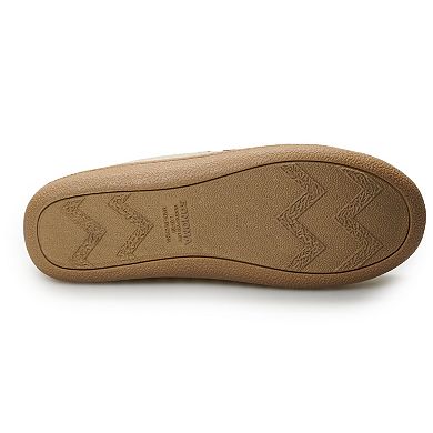 Women's Sonoma Goods For Life® Scalloped Glitter Moccasin Slippers