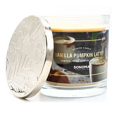 Sonoma Goods For Life Vanilla Pumpkin Latte 14-oz. Candle Jar