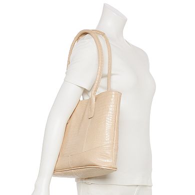 AmeriLeather Casual Leather Tote Bag