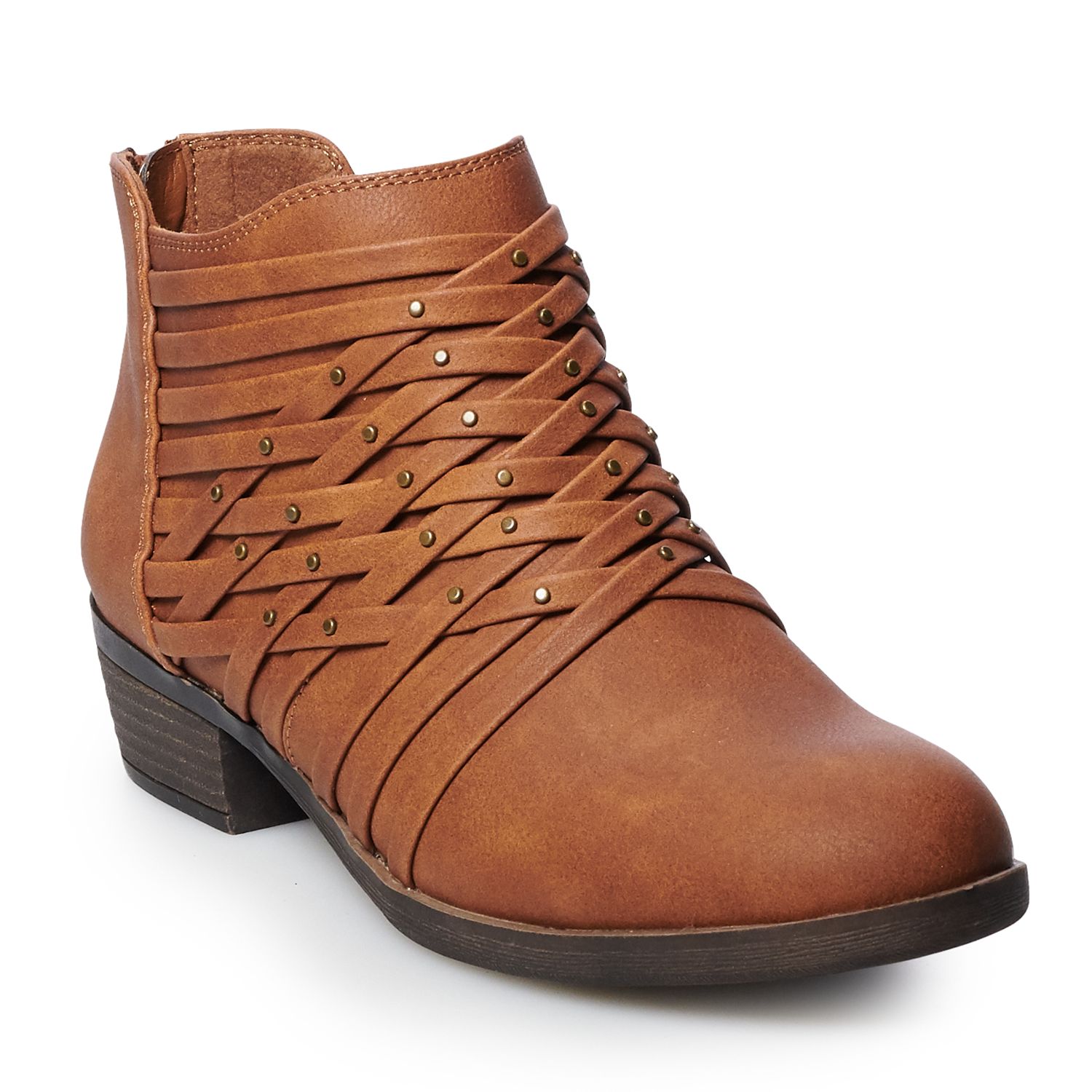 kohls womens lace up boots