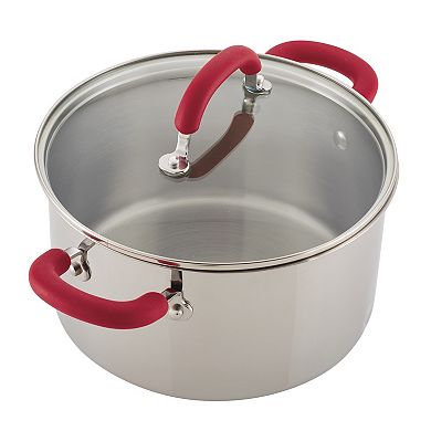 Rachael Ray Create Delicious 10-pc. Stainless Steel Cookware Set