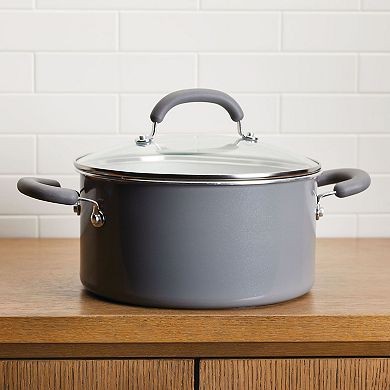 Rachael Ray Create Delicious Aluminum Nonstick 6-qt. Stockpot