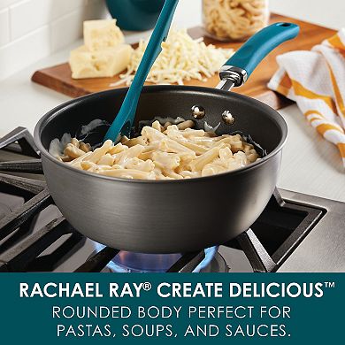 Rachael Ray Create Delicious Hard-Anodized 3-qt. Everything Pan