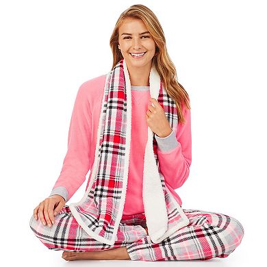 Women's Cuddl Duds 3-Piece Fleece Pajama Set