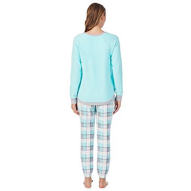 Women's Cuddl Duds 3-Piece Fleece Pajama Set