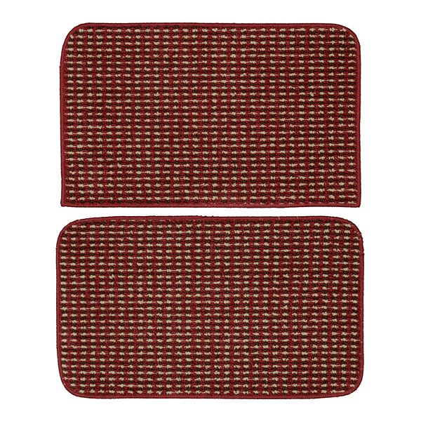 Garland Rug Berber Colorations 2piece Kitchen Rug & Mat Set
