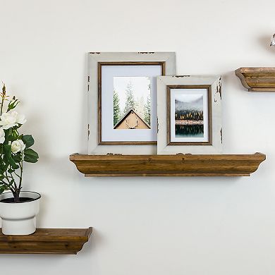 Kiera Grace Muskoka Fitz Wood Shelves Set of 3