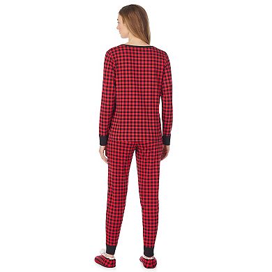 Women's Cuddl Duds 3-Piece Pajama Set