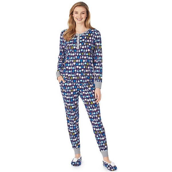 Women's Cuddl Duds 3Piece Pajama Set
