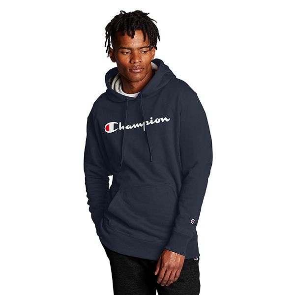 Bliv overrasket gør ikke Perfekt Men's Champion® Powerblend Fleece Graphic Pullover Hoodie