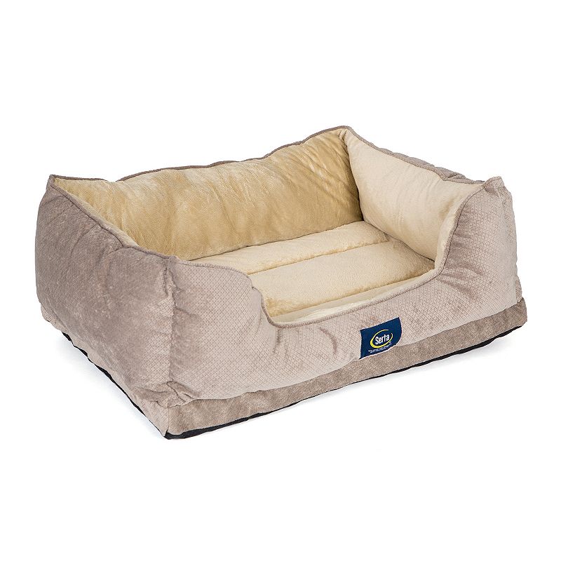 UPC 842699000080 product image for Serta® Ortho Cuddler Pet Bed, Grey, L | upcitemdb.com