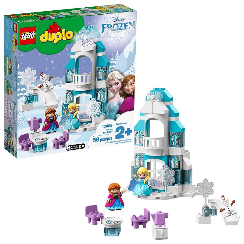 Disneys Frozen 2 Princess Frozen Ice Castle Set by LEGO DUPLO 10899, Multi