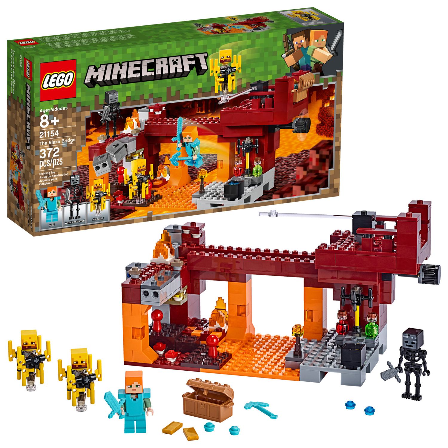 all lego minecraft sets