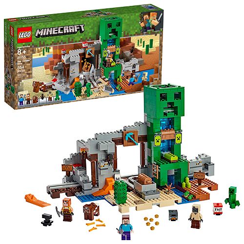 Lego Minecraft The Creeper Mine Set 21155