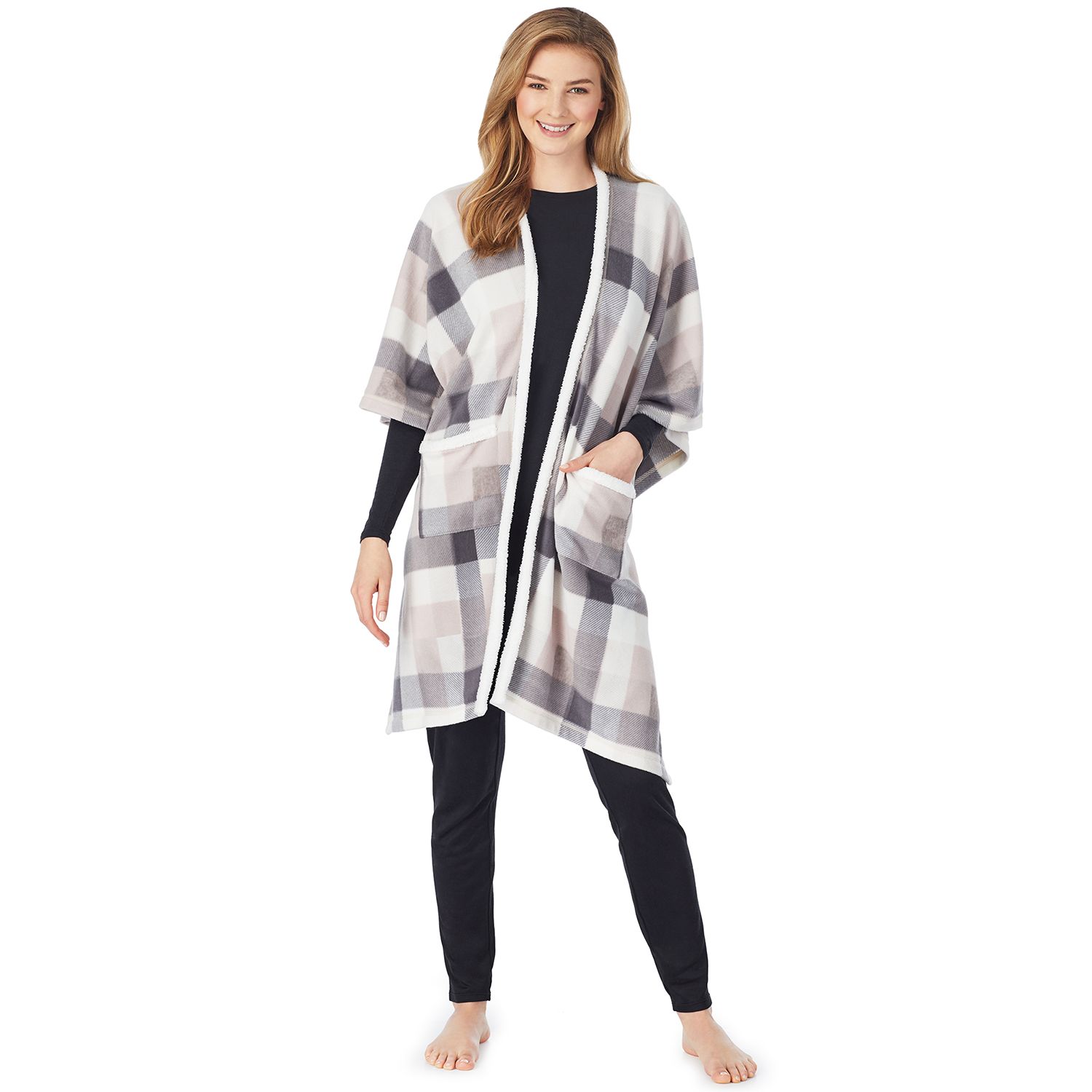 plus size cuddl duds blanket wrap