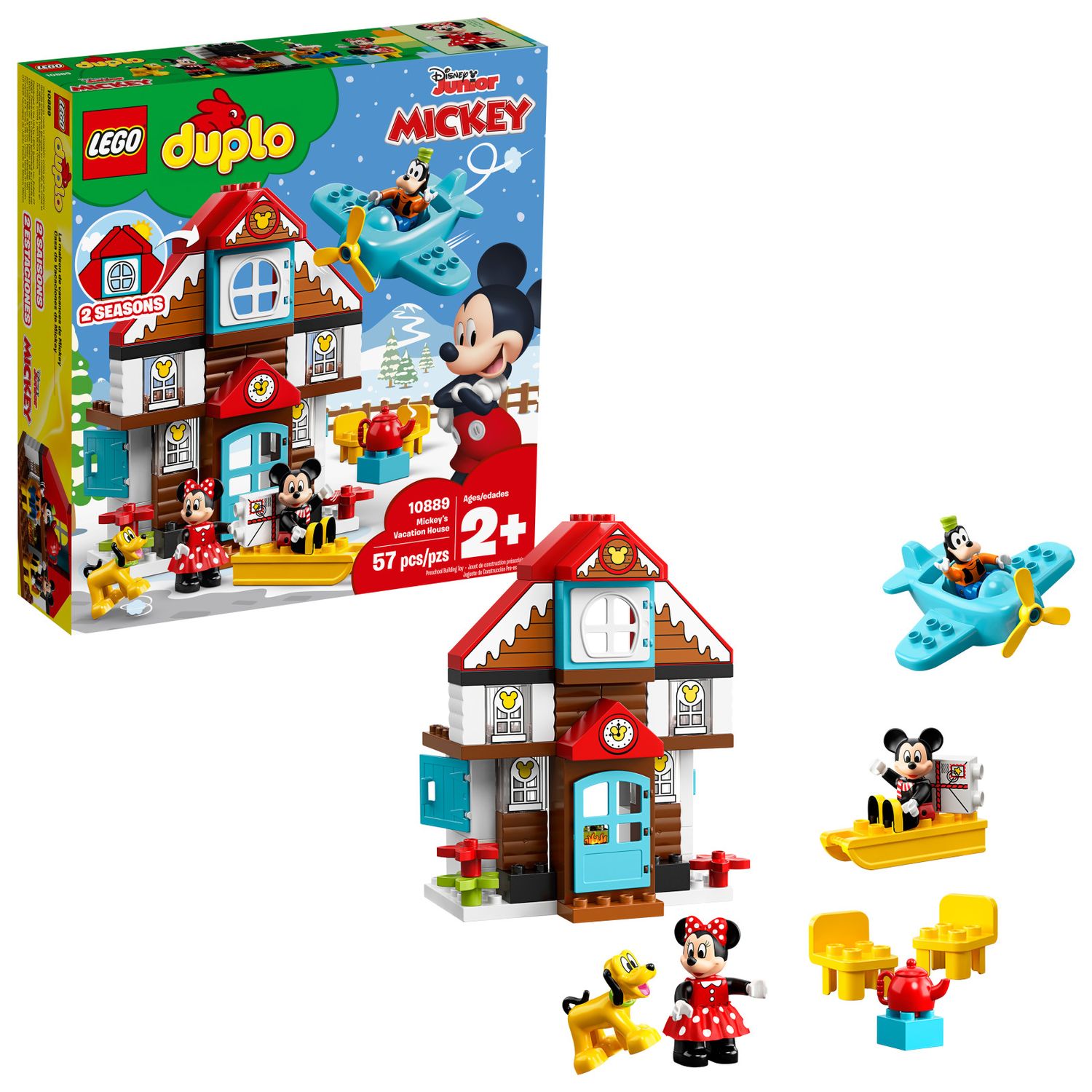 mickey lego duplo boat