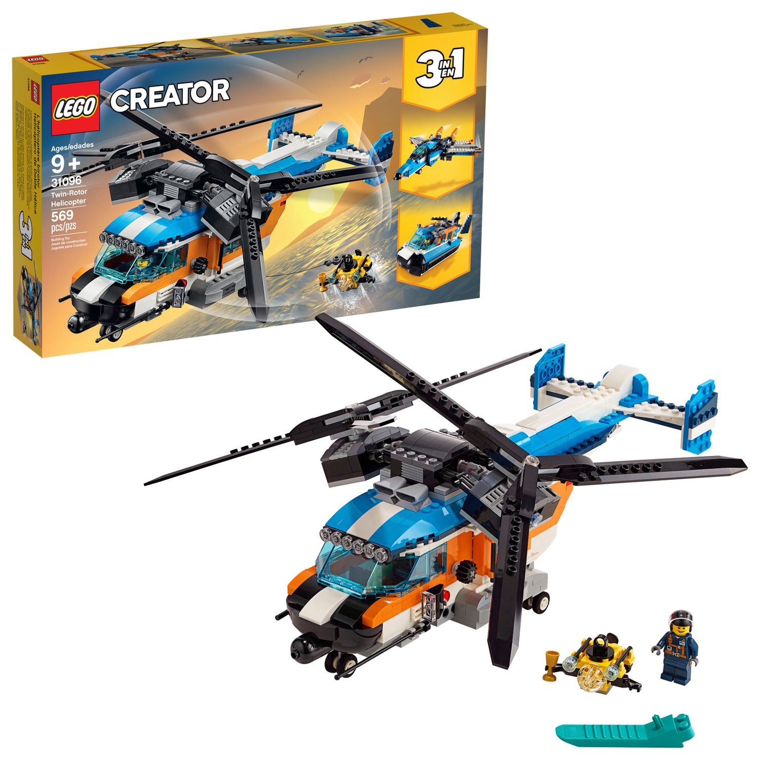 lego helicopter