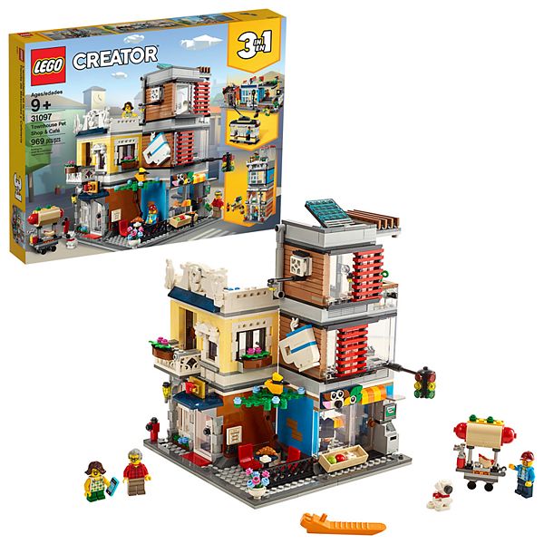 LEGO Creator Townhouse Pet Shop & Café Set 31097 - Multi
