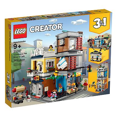 LEGO Creator Townhouse Pet Shop & Café Set 31097