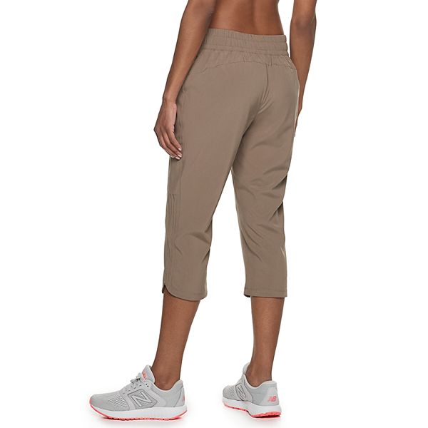 Women's Tek Gear® Ruched Woven Capris