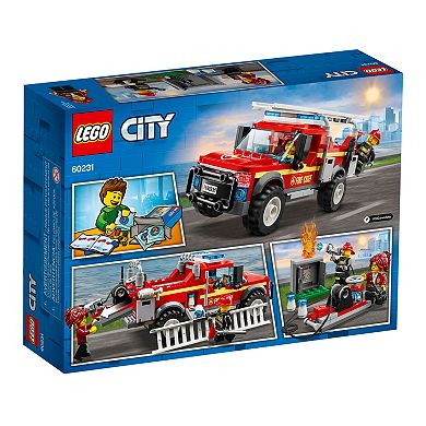 LEGO City Town Fire Chief Response Truck Set 60231