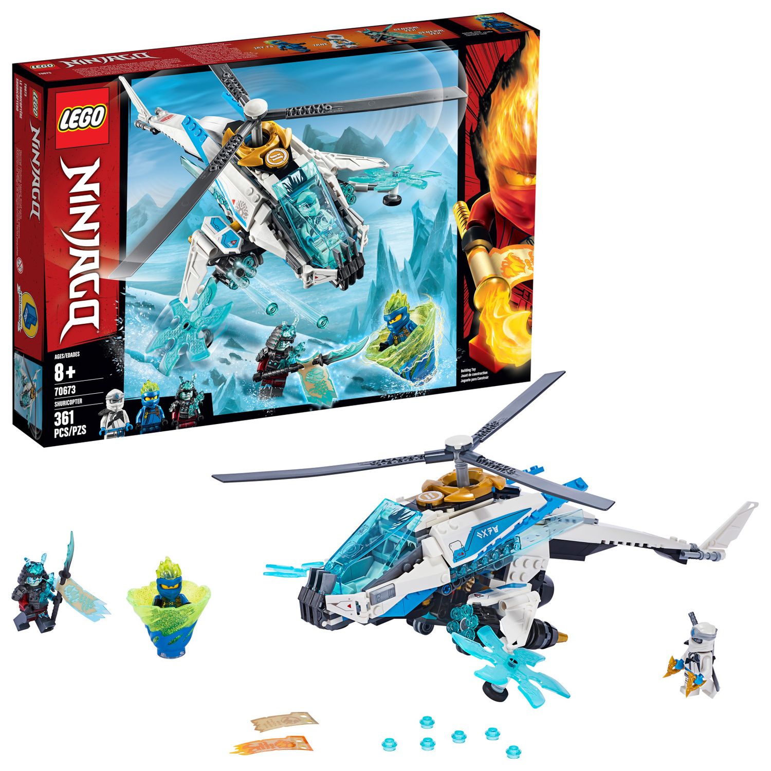 ninjago flying spinner