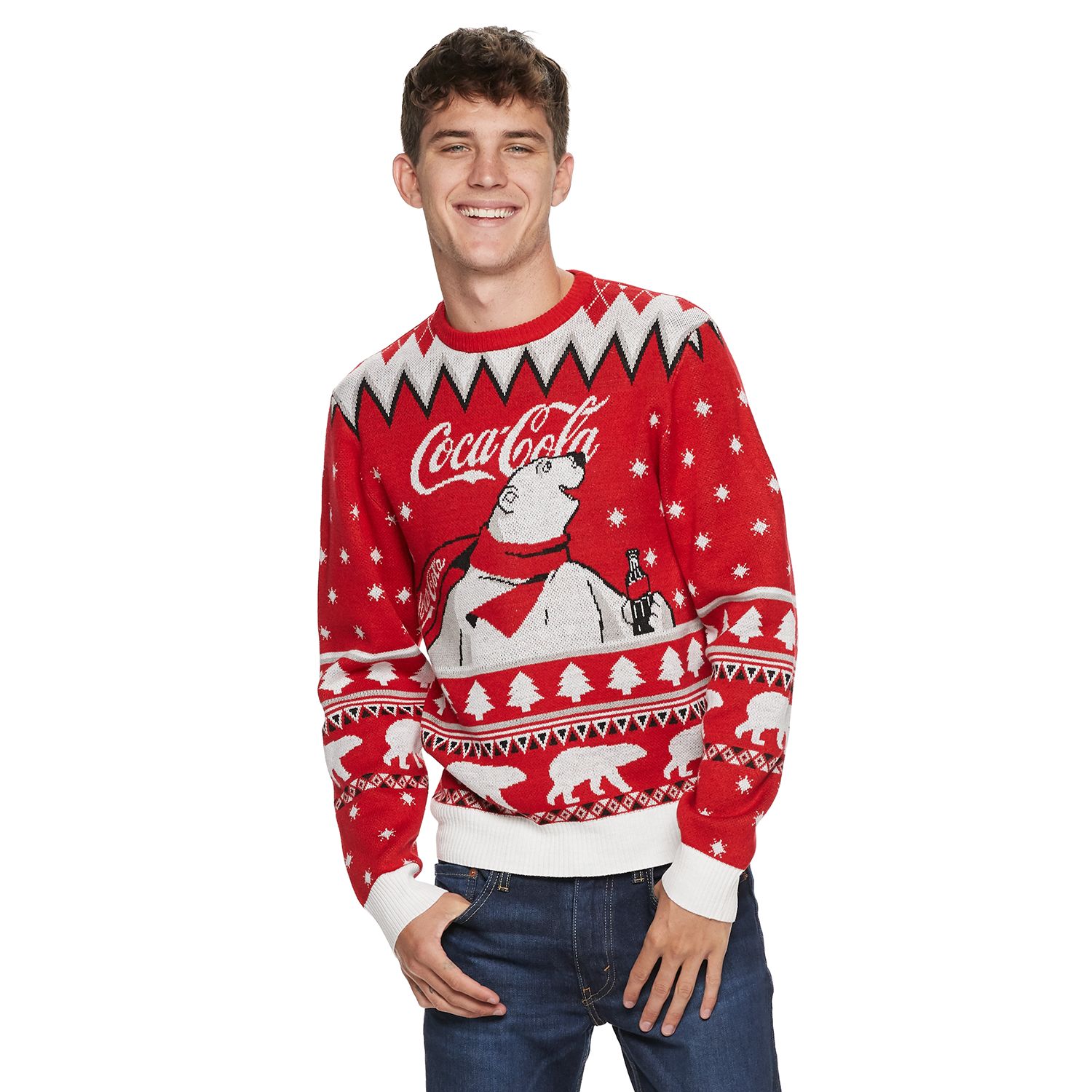 coke christmas sweater