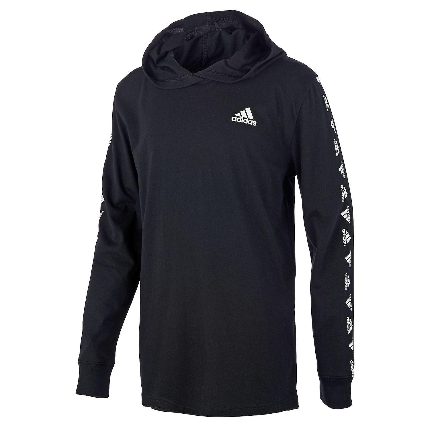 adidas hooded tee