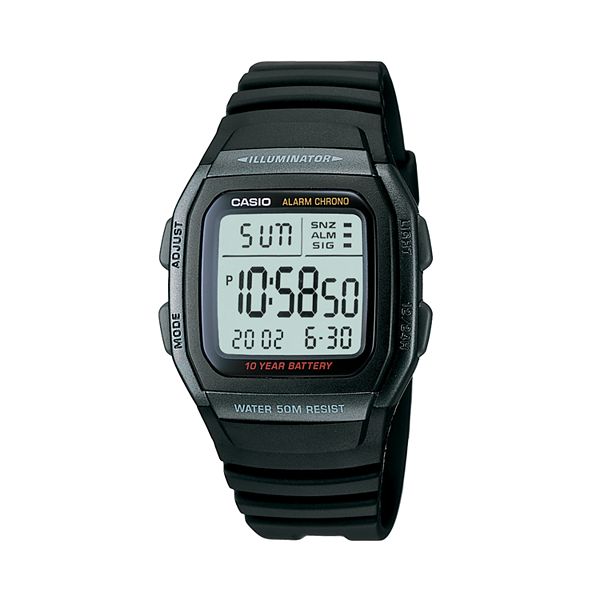 Casio Men's Illuminator Sport Digital Chronograph Watch - W96H-1BV