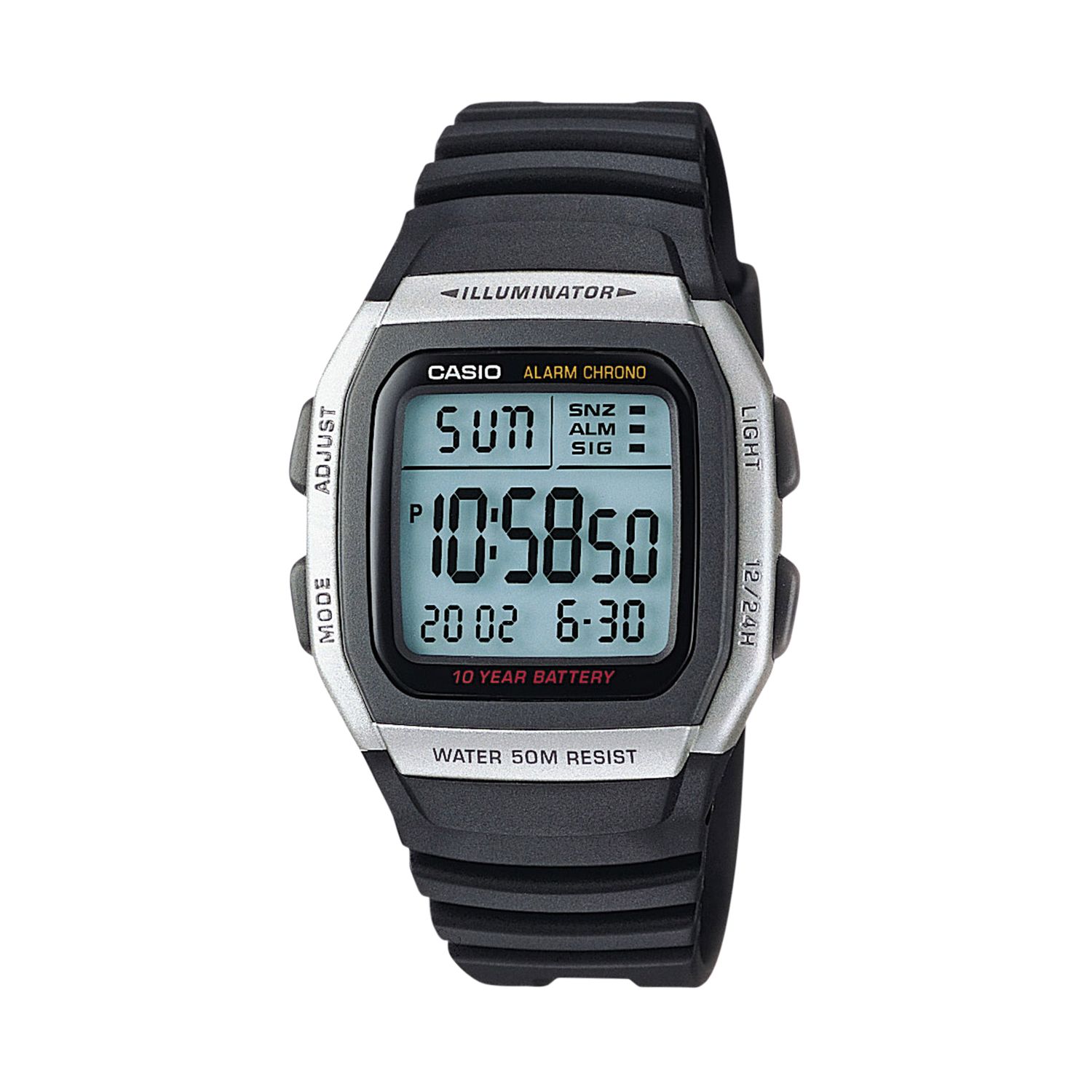 casio men's classic digital watch