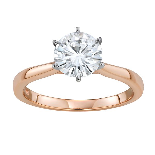 10 carat rose gold ring