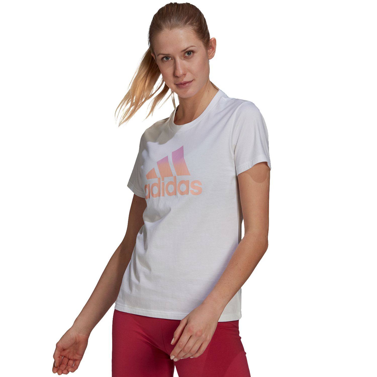 adidas badge of sport tee women's